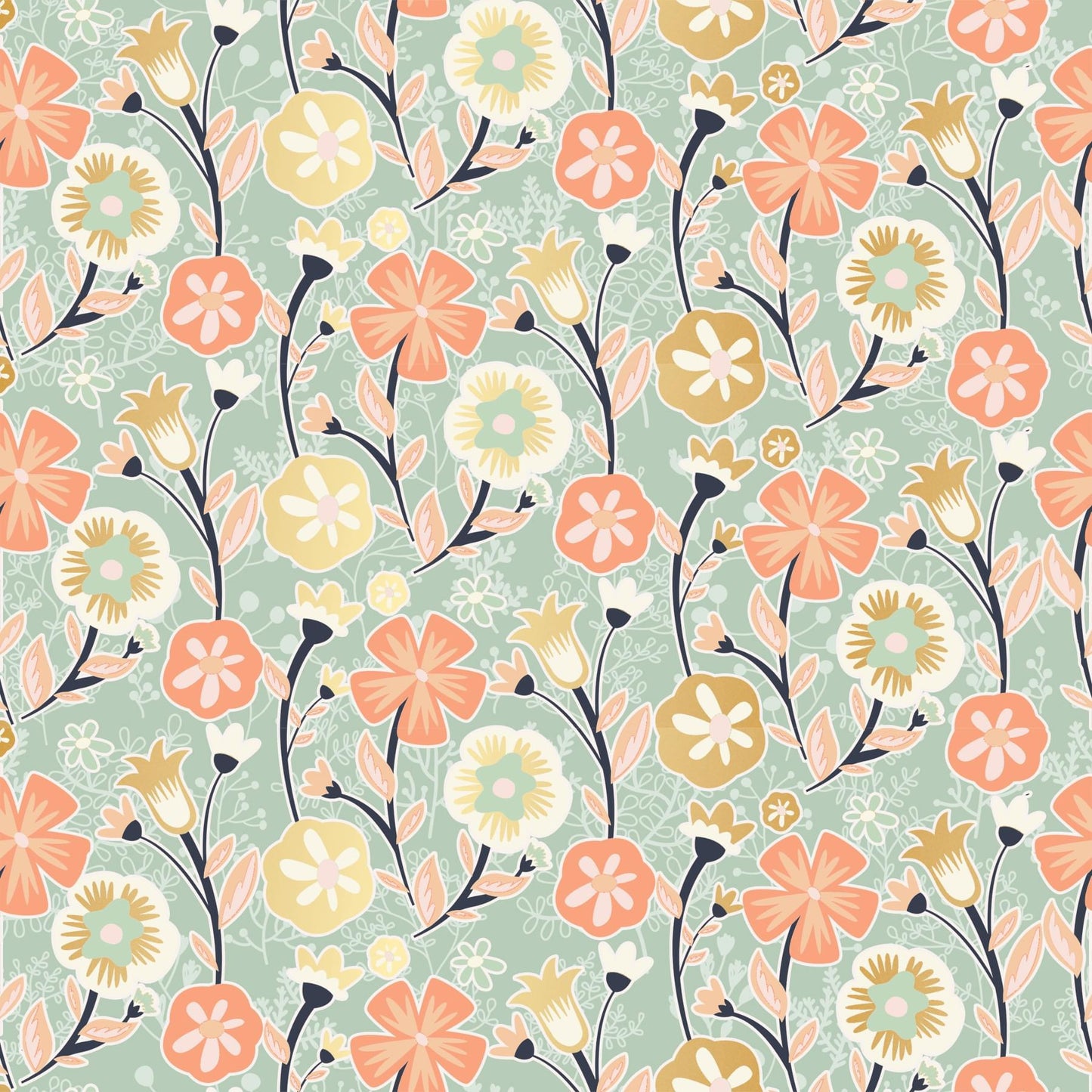 Petals in the Forest - Girl Dress