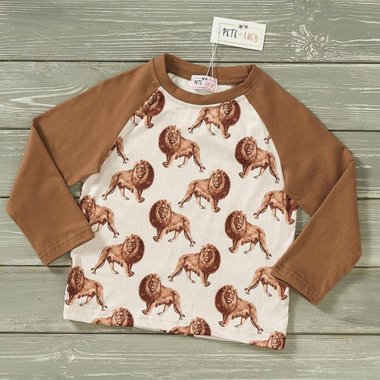 On a Safari - Boy Top