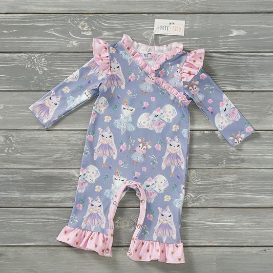 Sleepy Friends - Girl Infant Romper